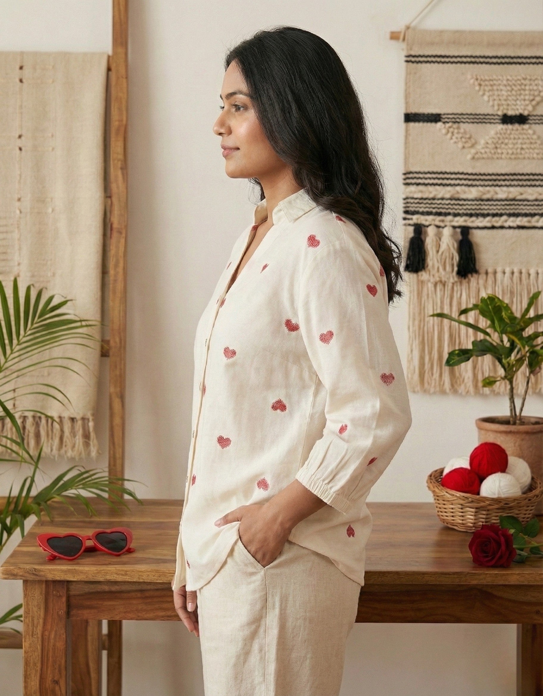 Dilruba pure cotton chill pill shirt