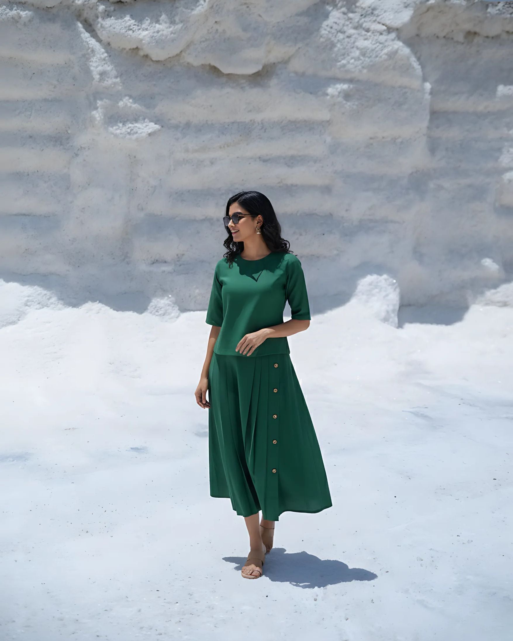 Lata pure cotton co-ord set