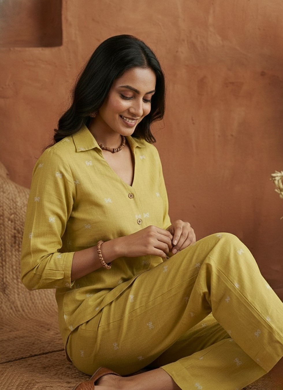 Titli pure cotton co-ord set