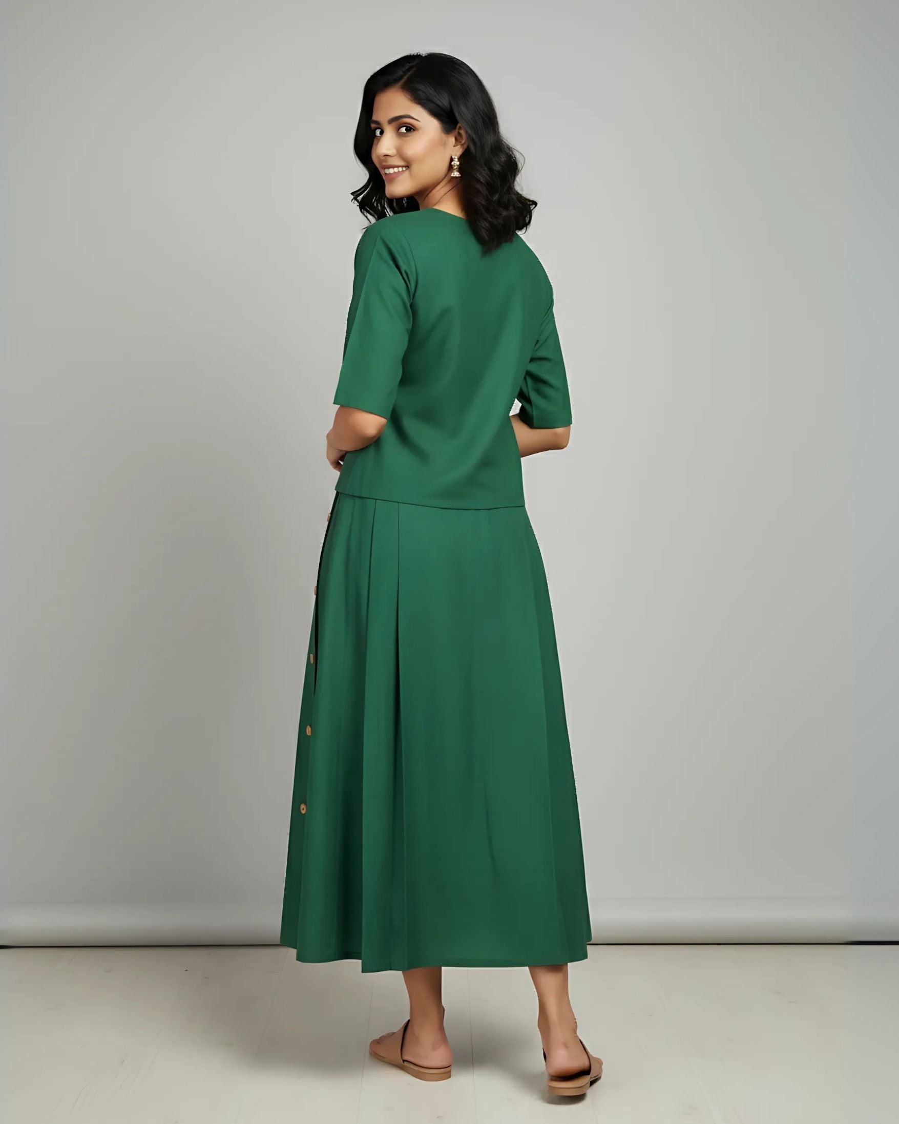 Lata pure cotton co-ord set