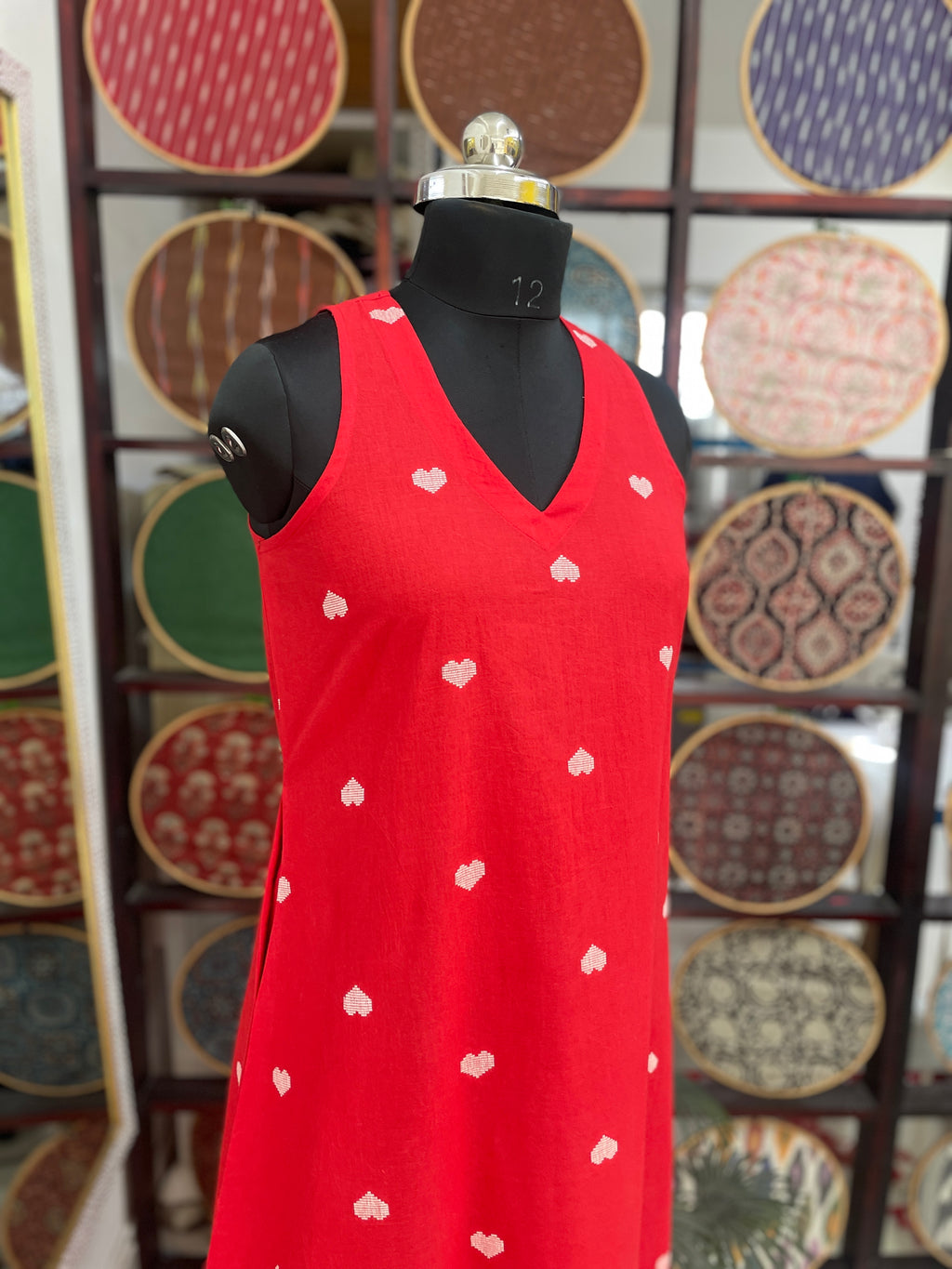 Dilruba pure cotton maxi dress