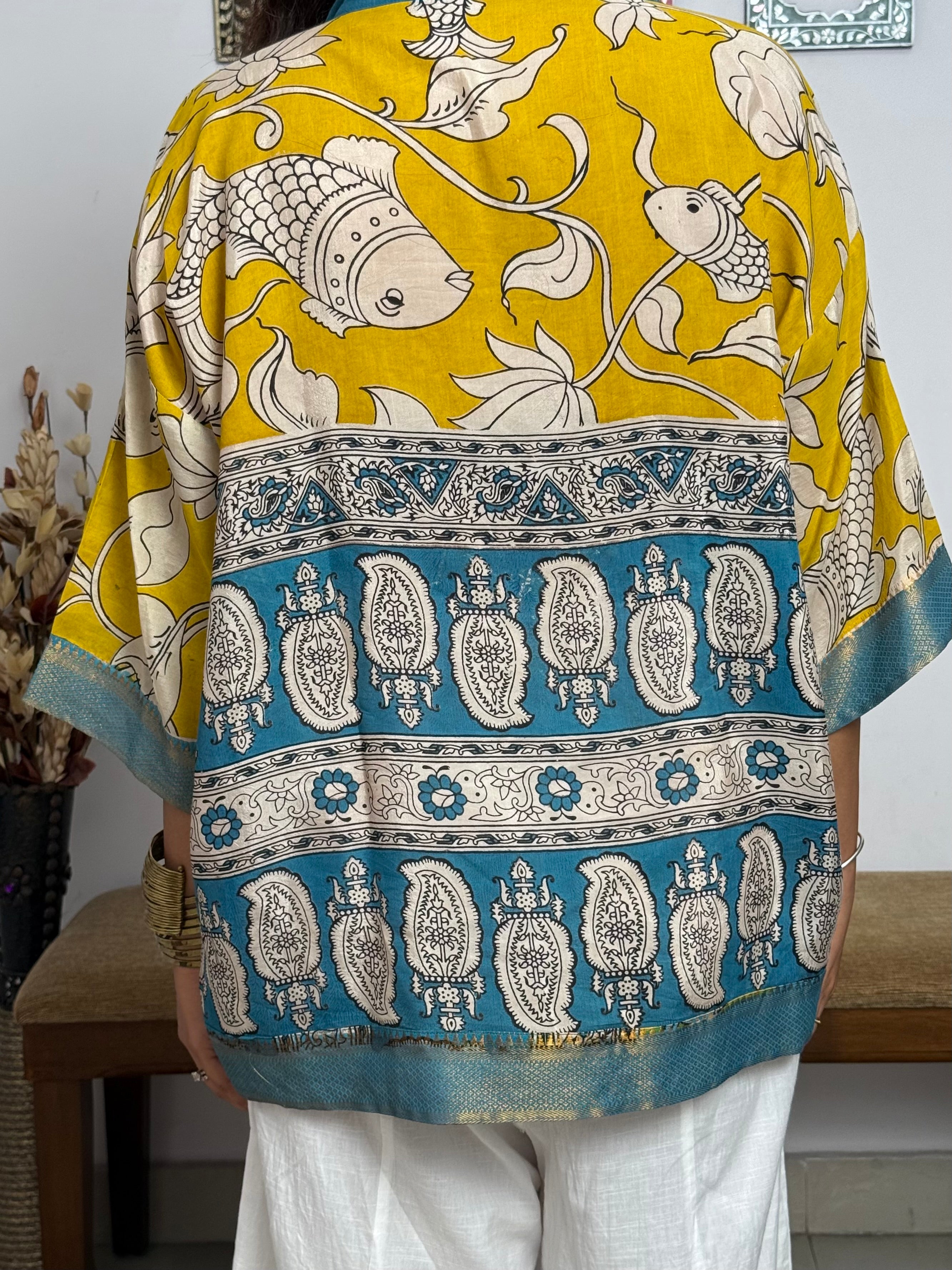 Kalamkari silk shirt - 4