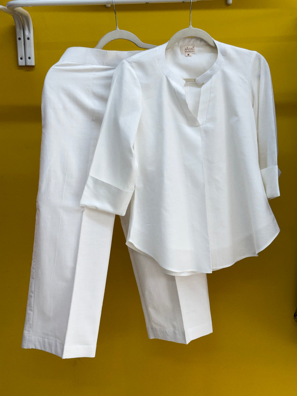 Safed ishq pure cotton co-ord set