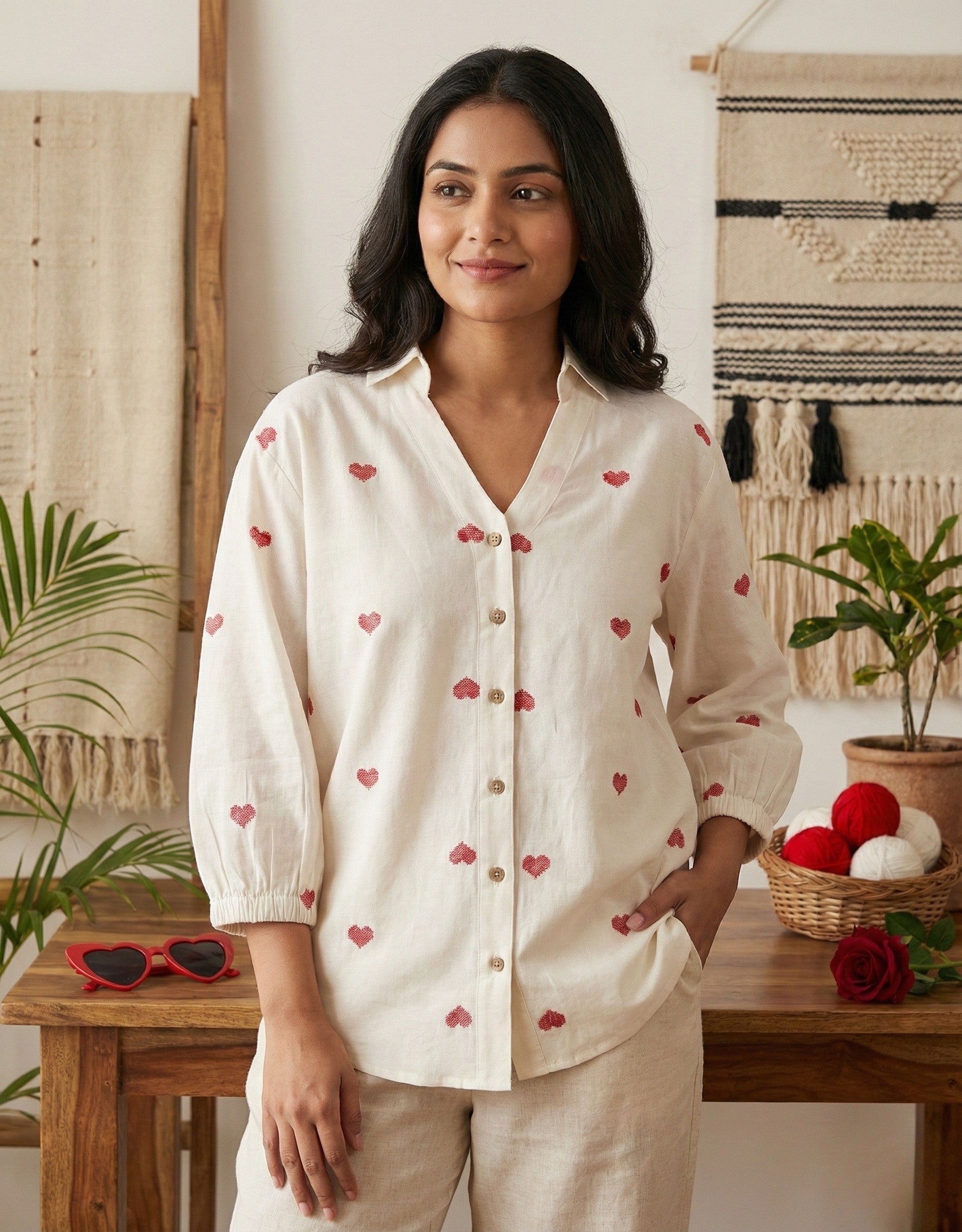 Dilruba pure cotton chill pill shirt