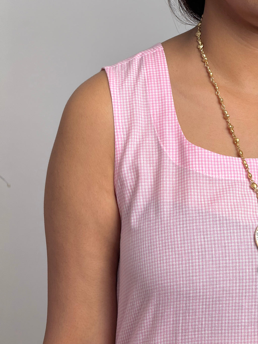 Bubblegum pure cotton layered dress