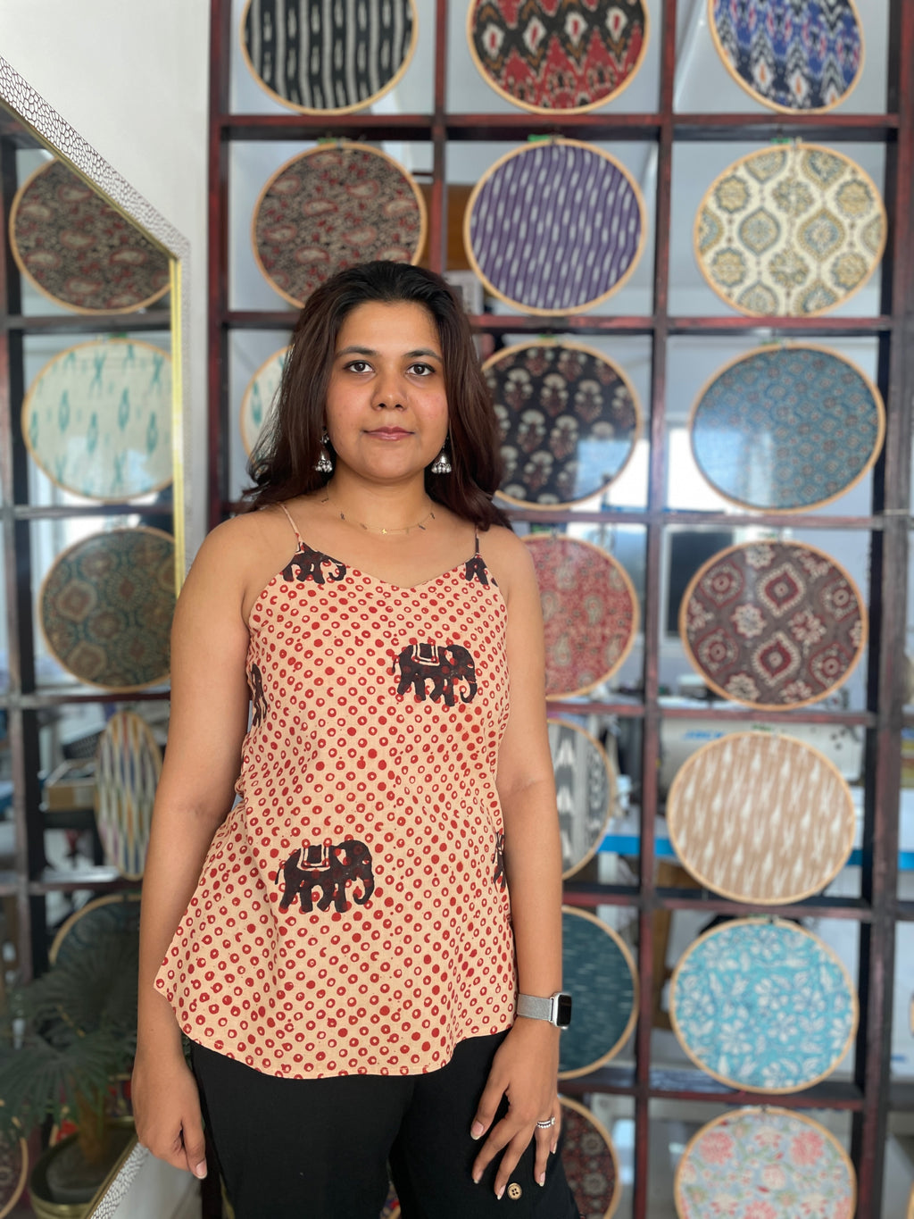 The Haathi top - Bela print Aaram top