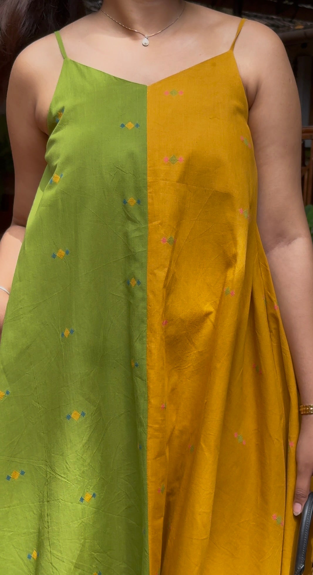 Khatta Meetha pure cotton summer dress