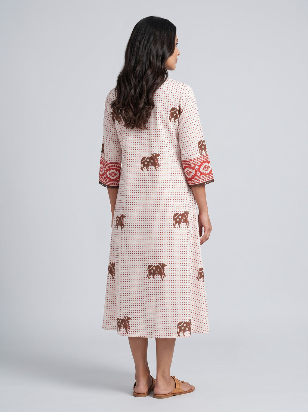 Kesar Block Printed Kurta Dress