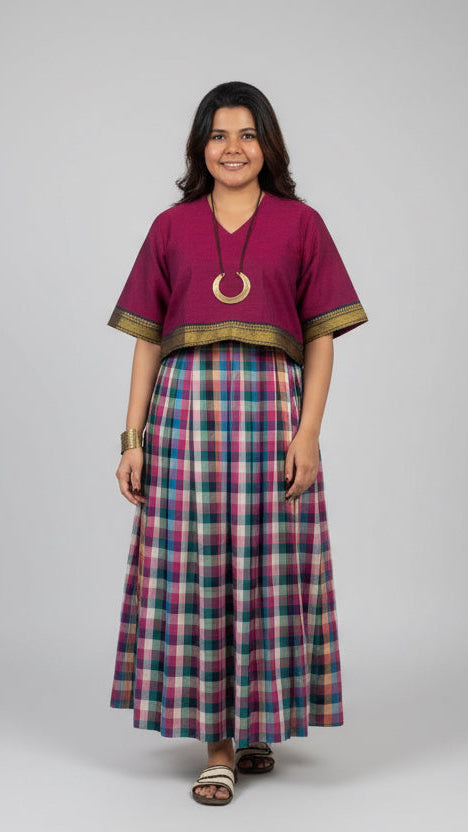 Rangeela Maxi skirt co-ord set
