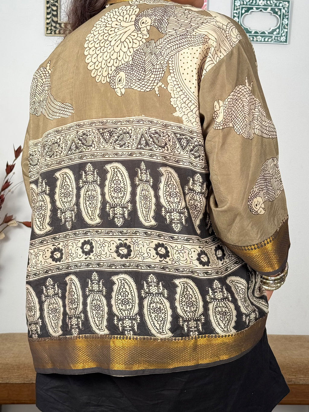 Kalamkari silk shirt - 2