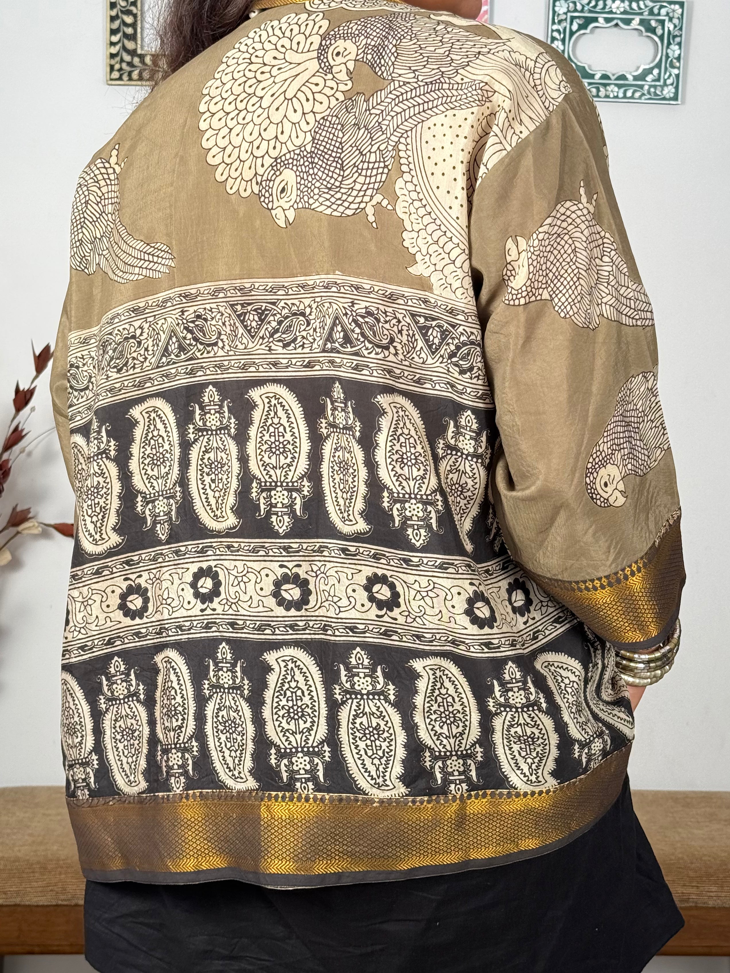 Kalamkari silk shirt - 2