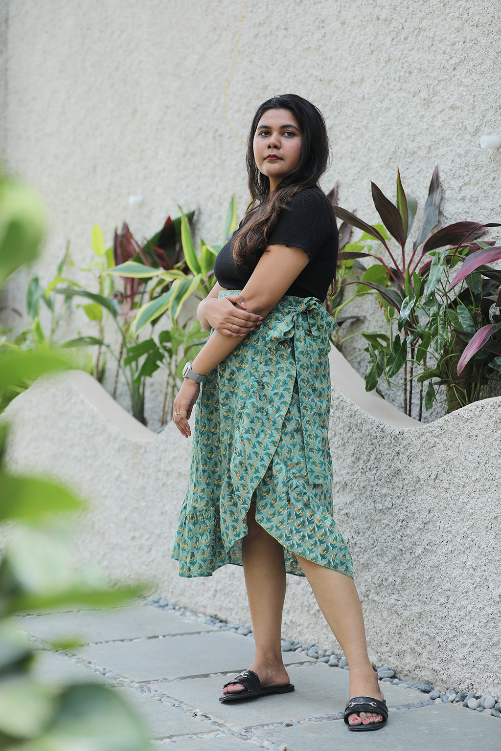 Señorita wrap around skirt