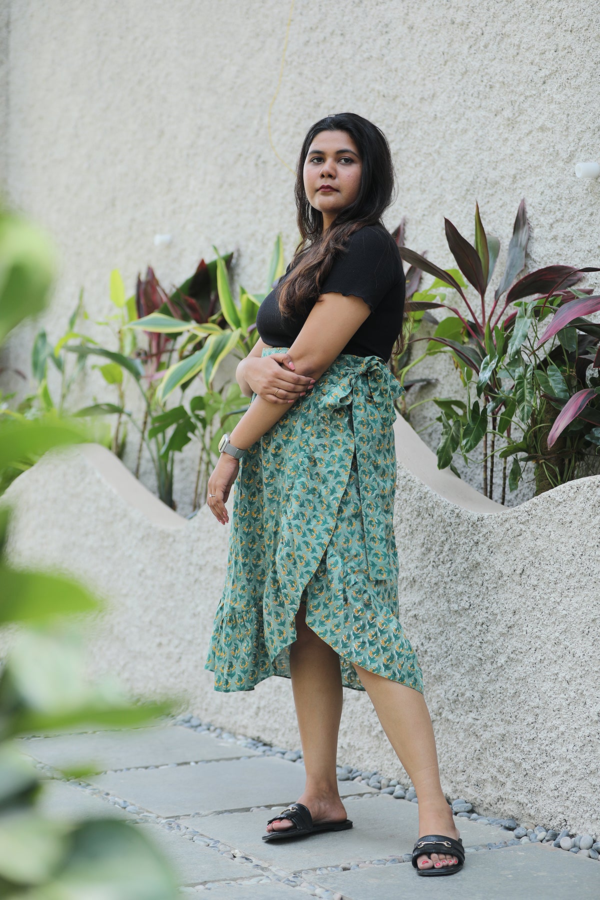 Señorita wrap around skirt