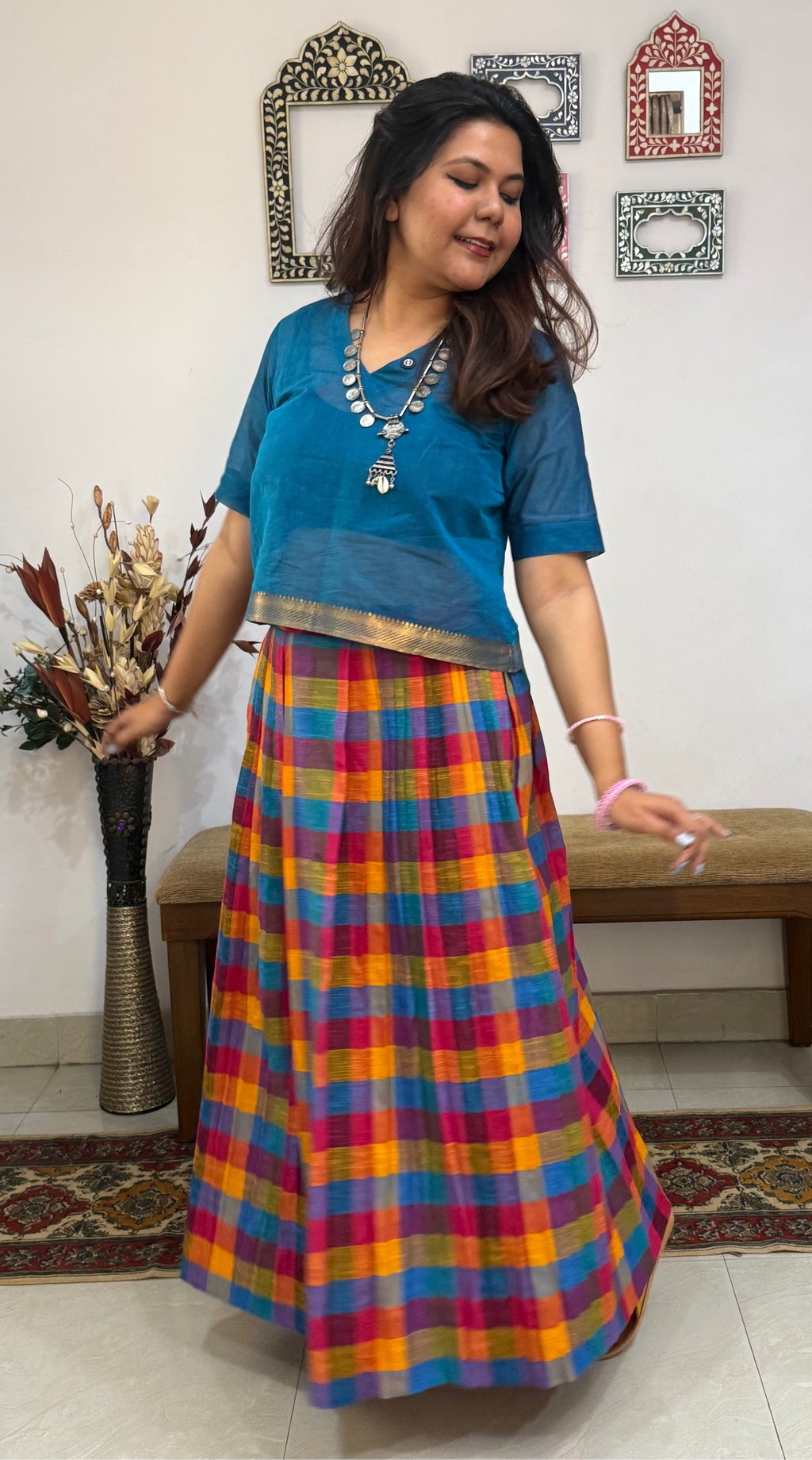 Rangeela Maxi skirt co-ord set