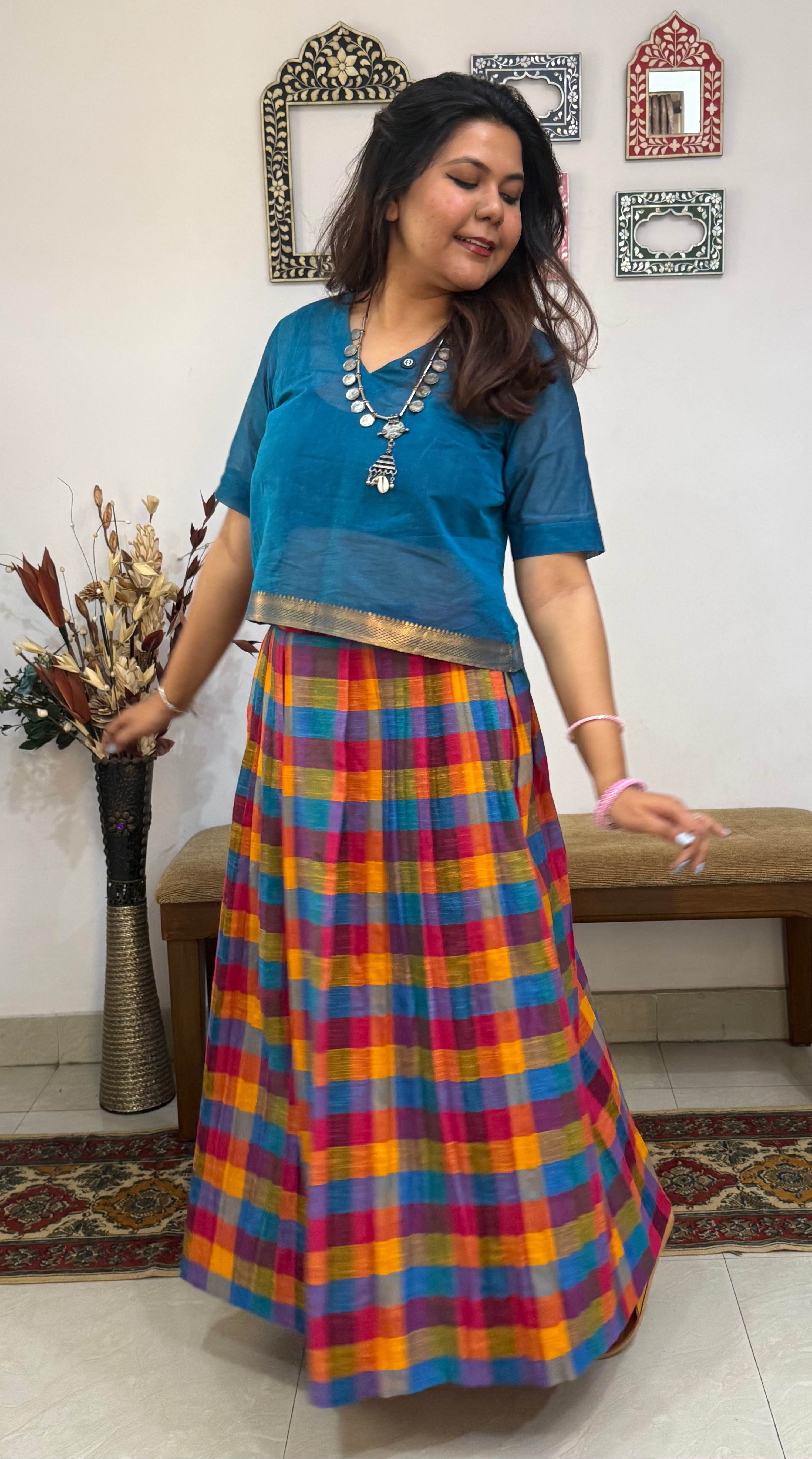 Rangeela Maxi skirt co-ord set