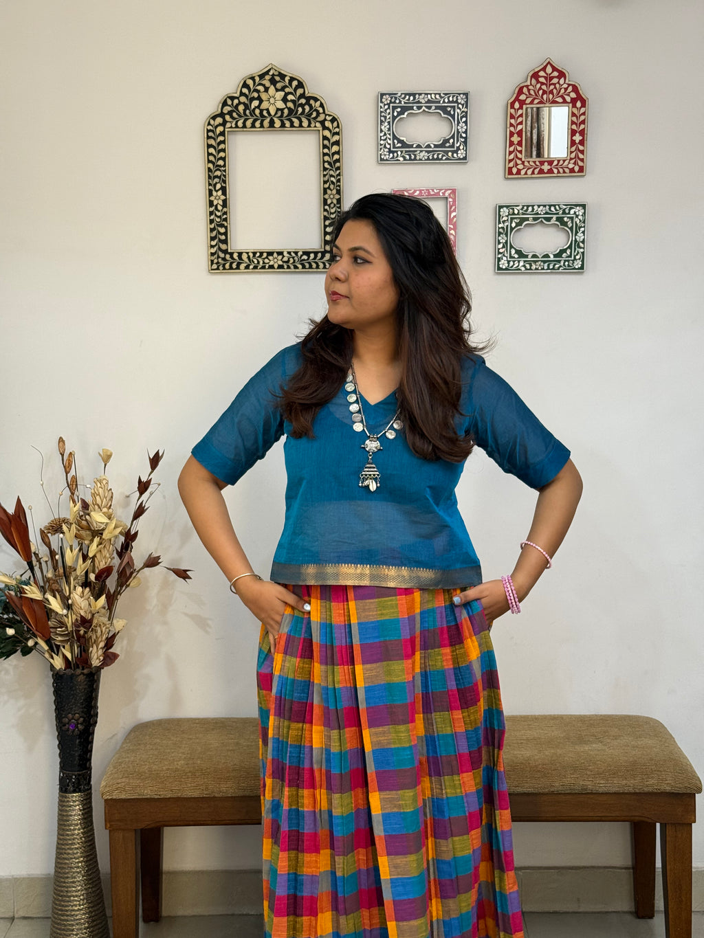 Rangeela Maxi skirt co-ord set
