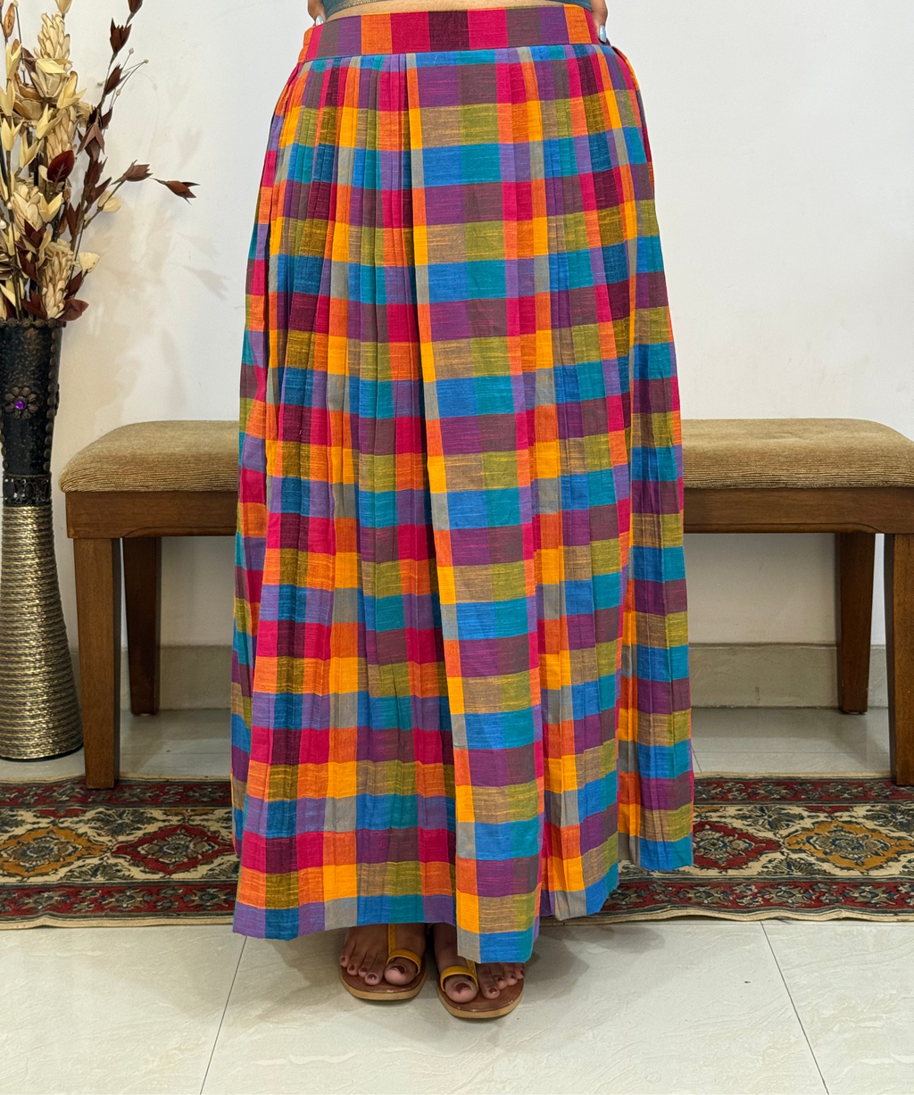 Rangeela Maxi skirt waistcoat  set