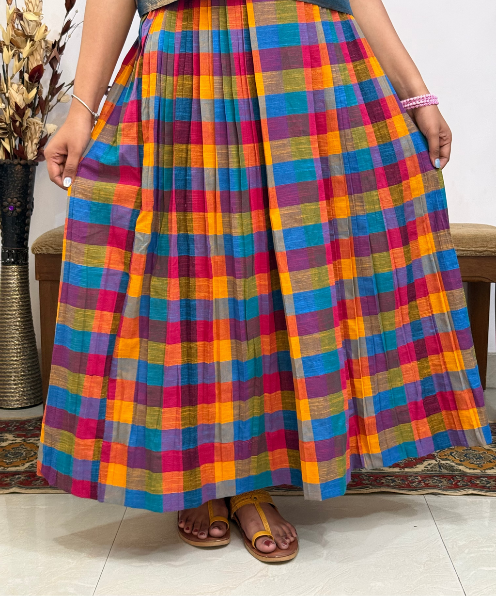 Rangeela Maxi skirt waistcoat  set