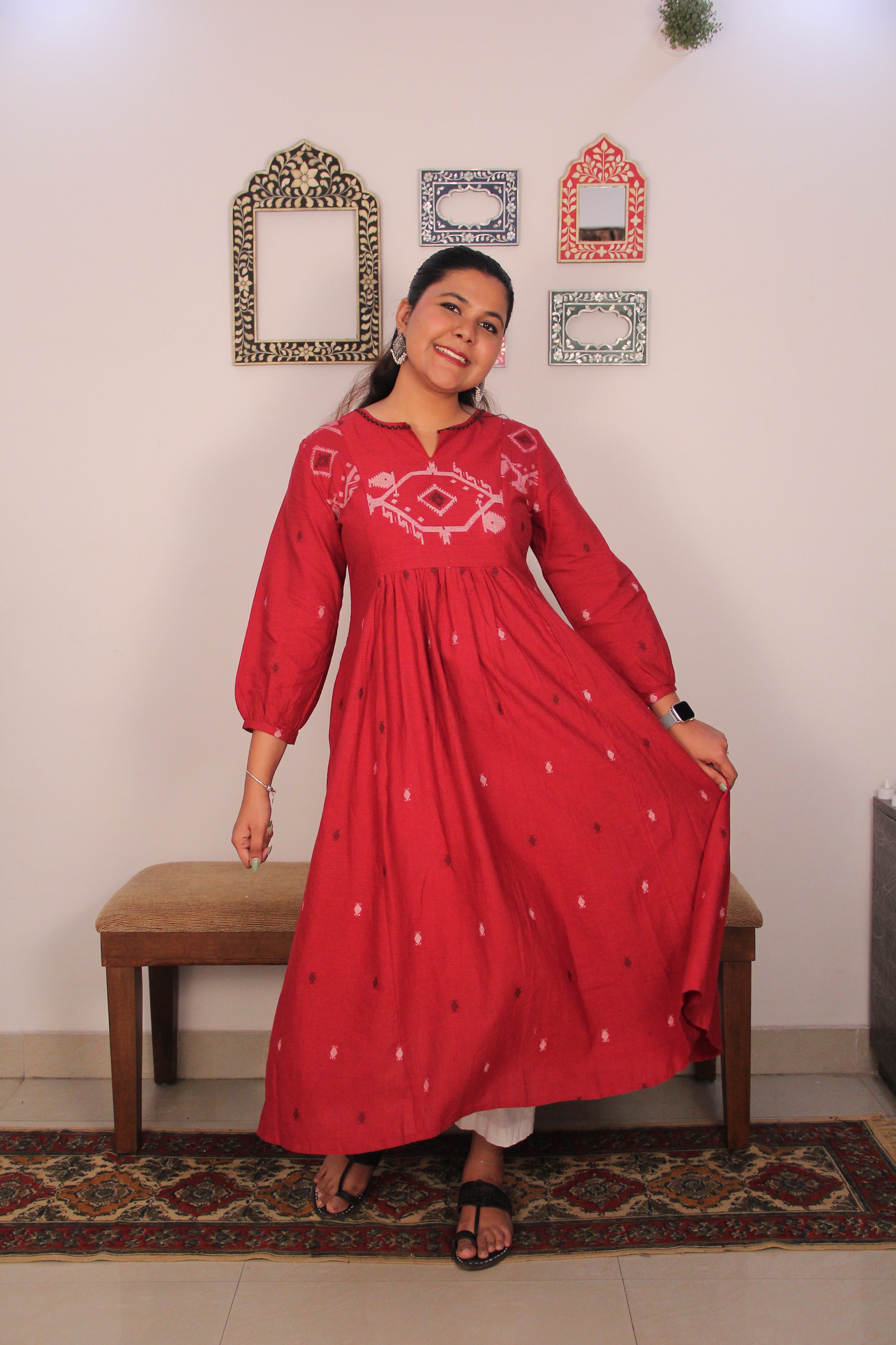 Sufi pure cotton kurta