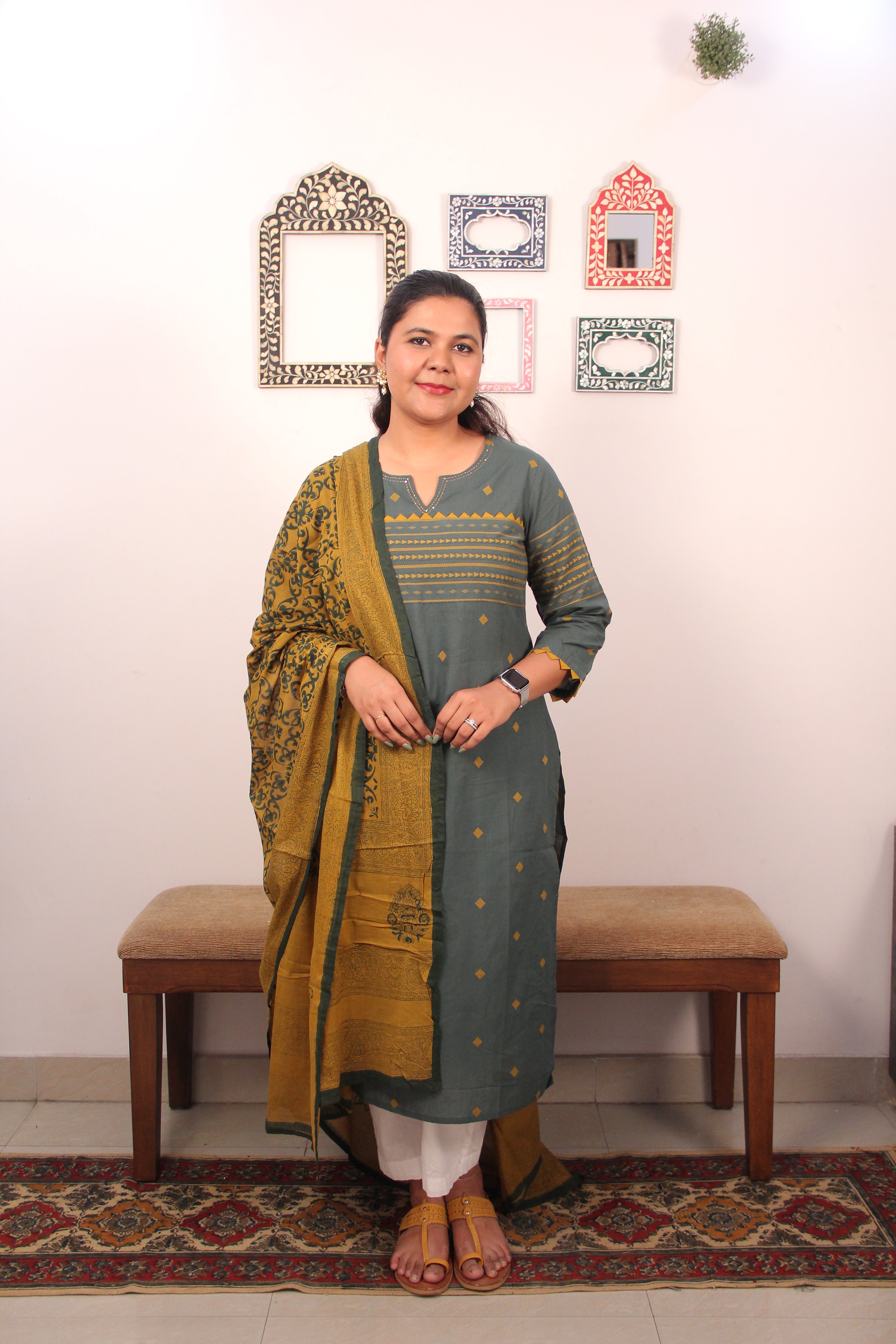 Aastha kurta and duppatta set
