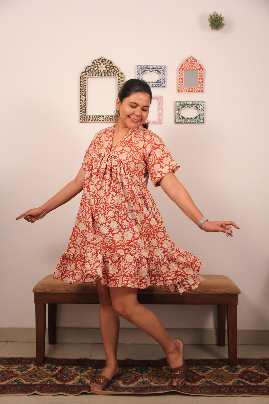 Aarini Cotton Dress
