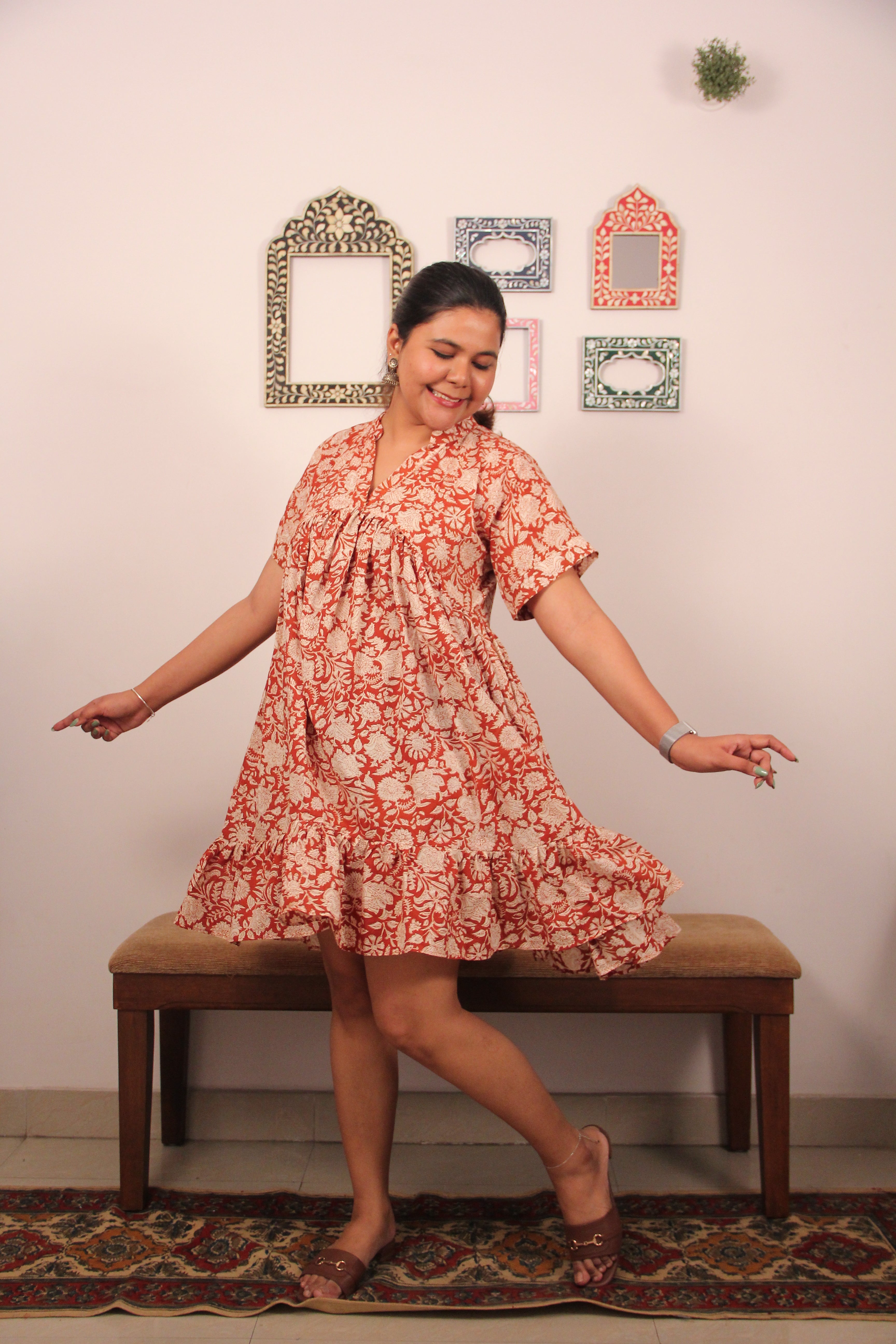 Aarini Cotton Dress
