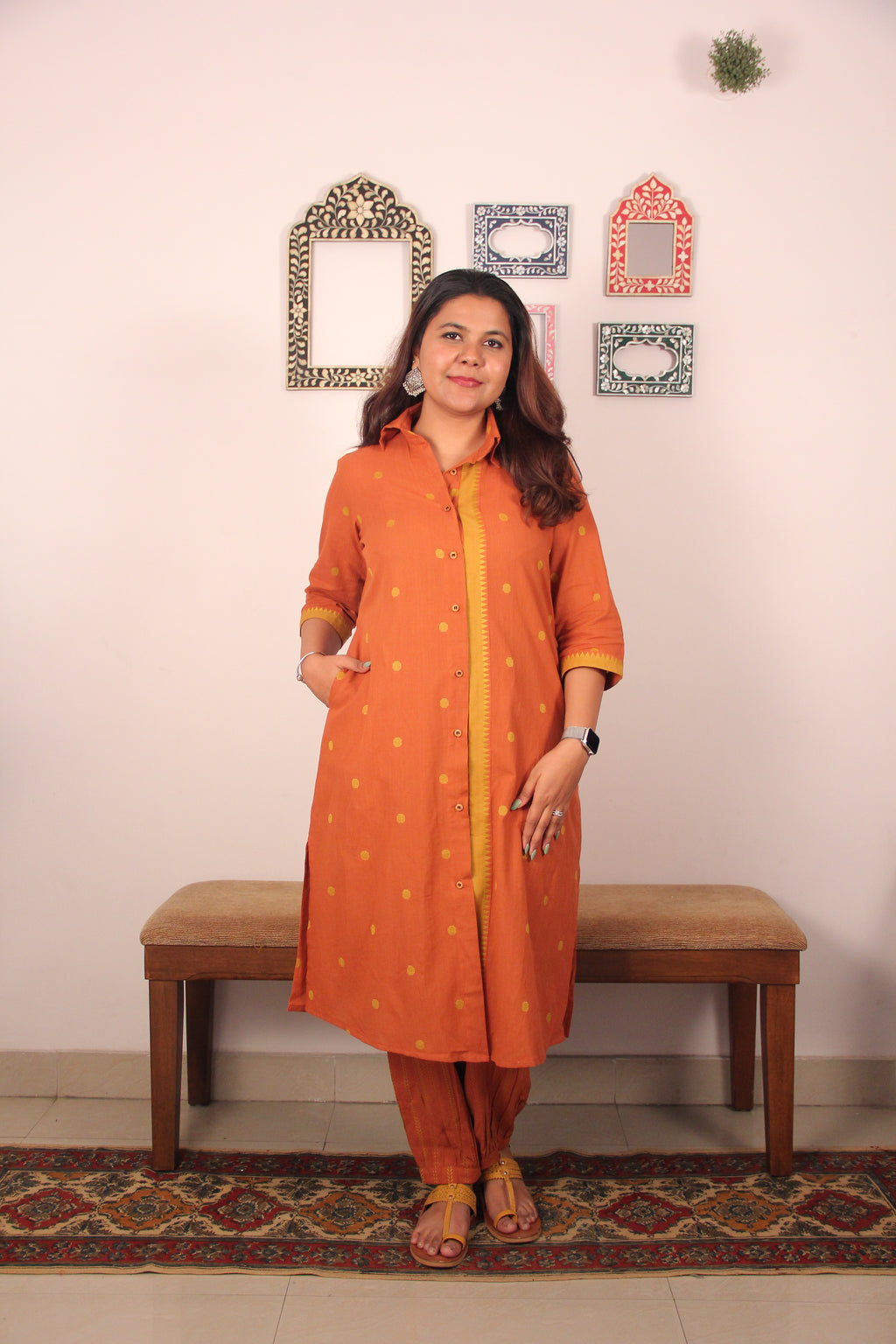 Ira pure cotton co-ord set