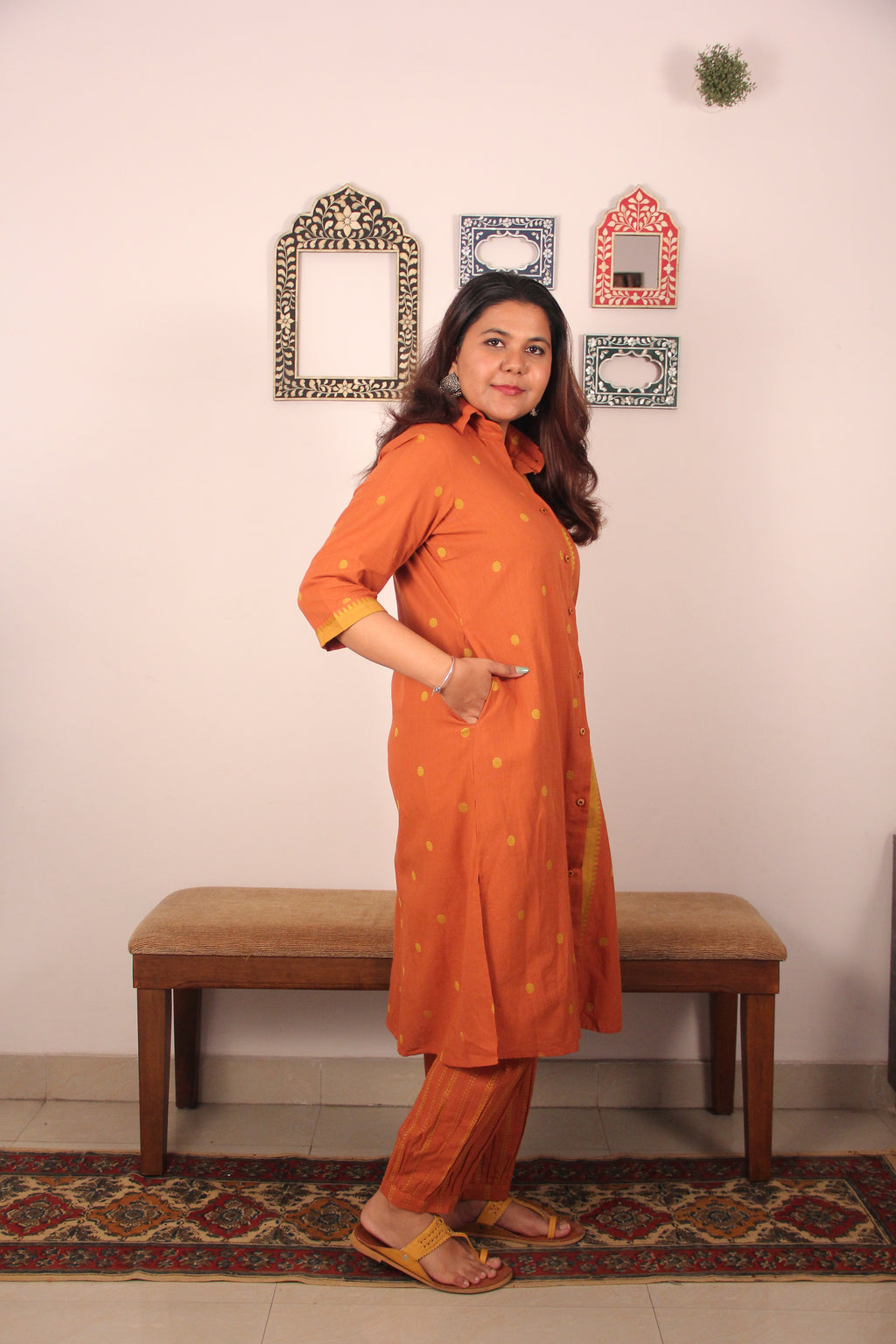 Ira pure cotton co-ord set