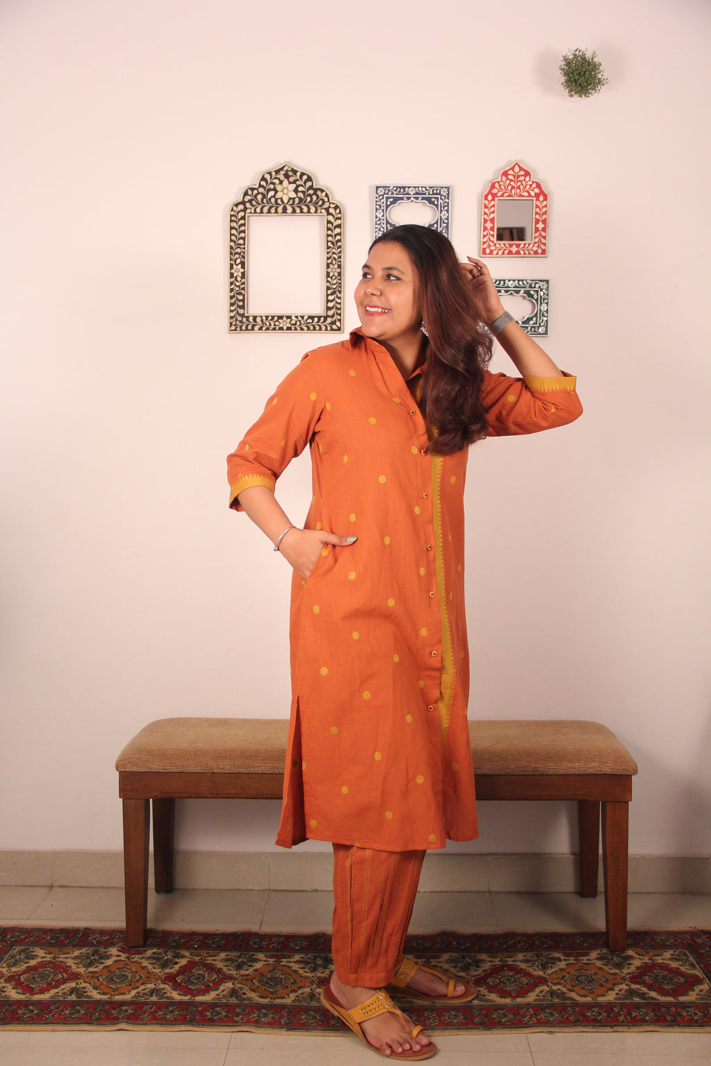 Ira pure cotton co-ord set