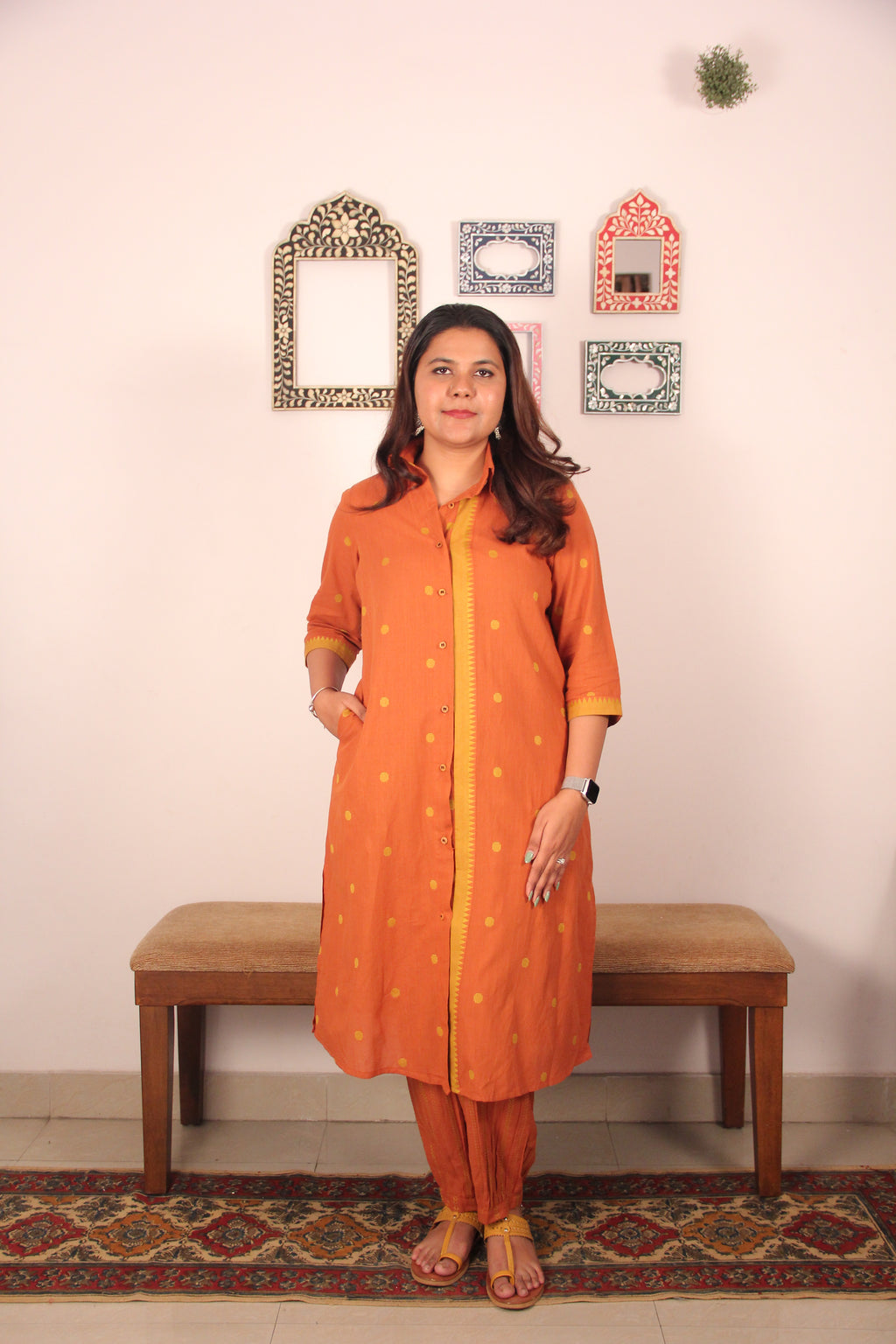 Ira pure cotton co-ord set