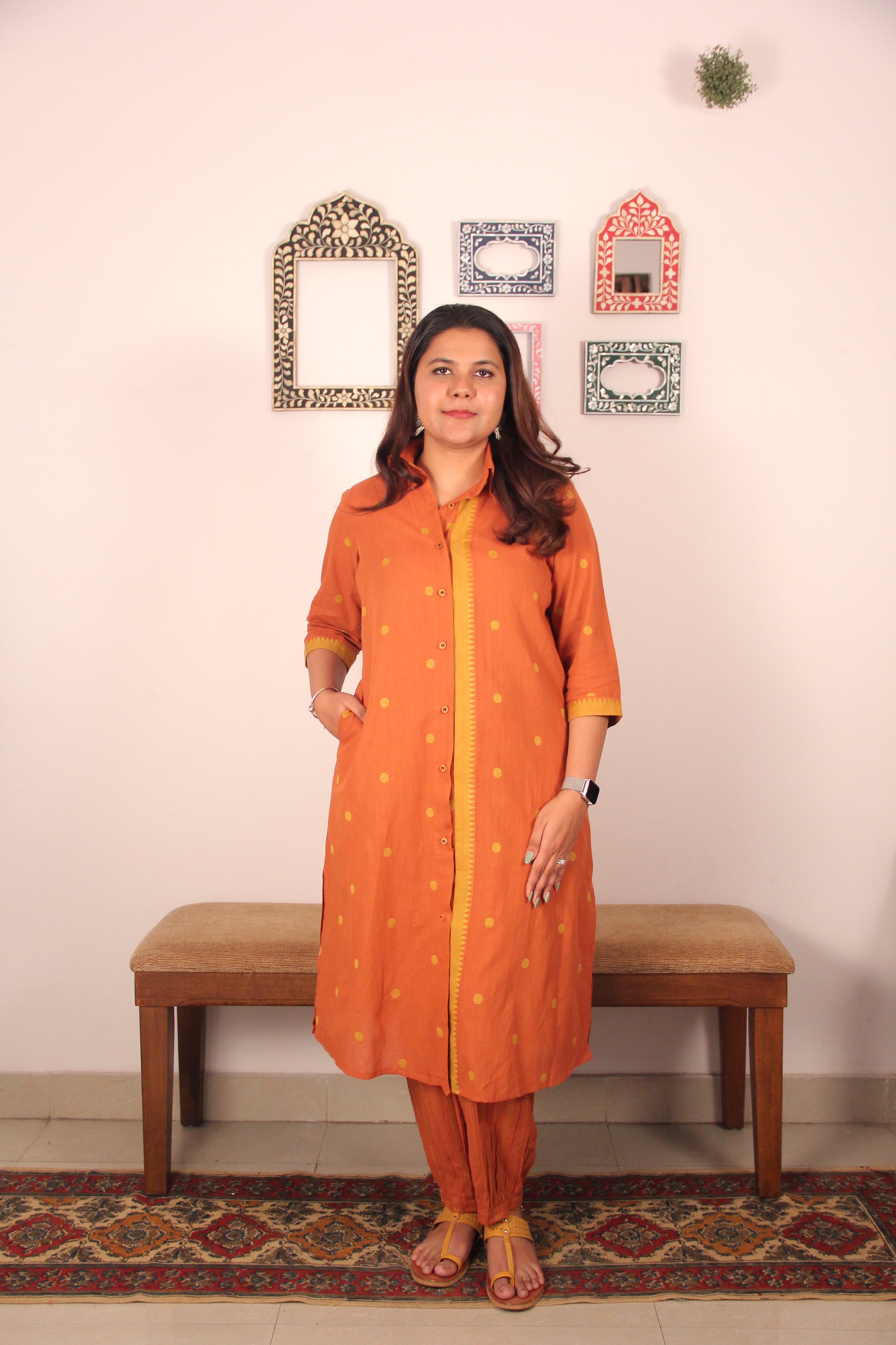 Ira pure cotton co-ord set