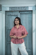 Gul Handloom Ikat Pin-Tuck Shirt