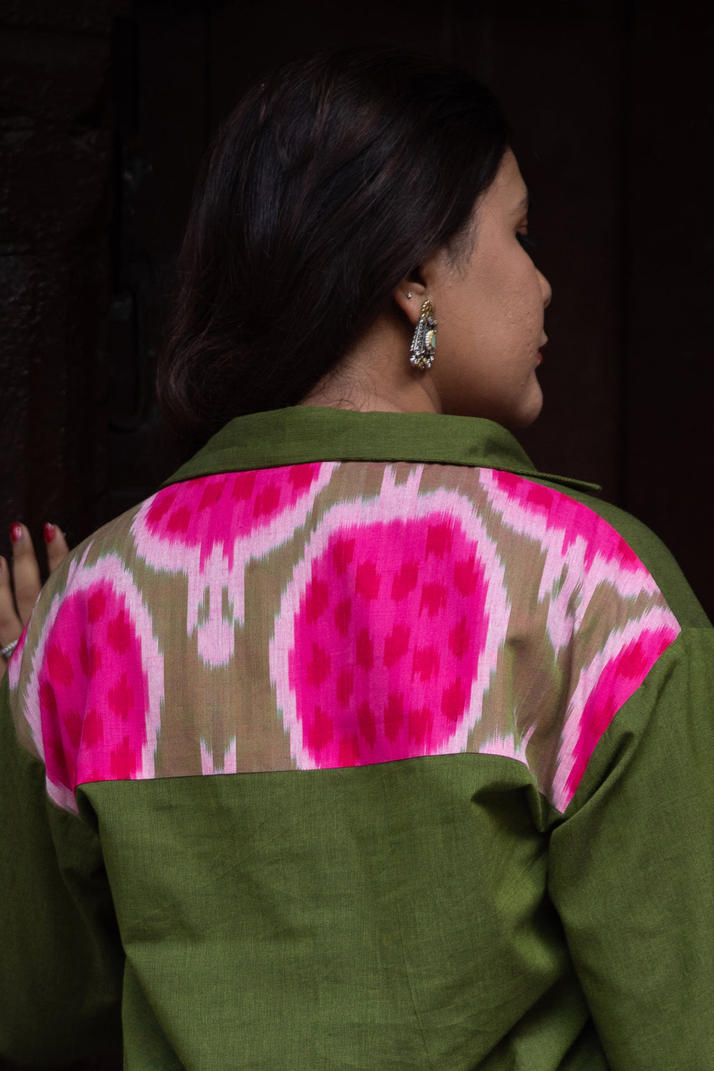 Anaar Handloom Ikat Shirt