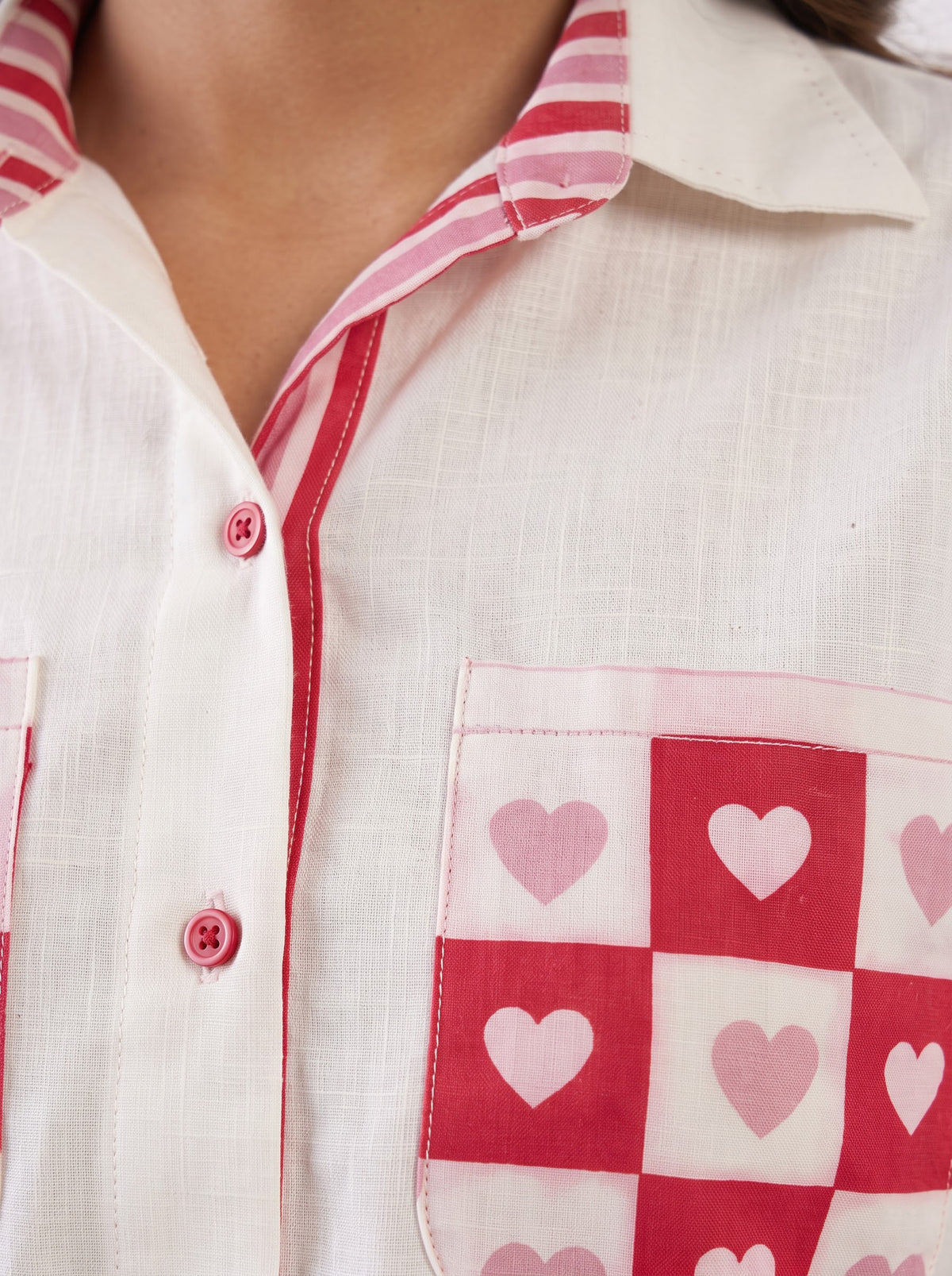 Self Love Slub Cotton Shirt