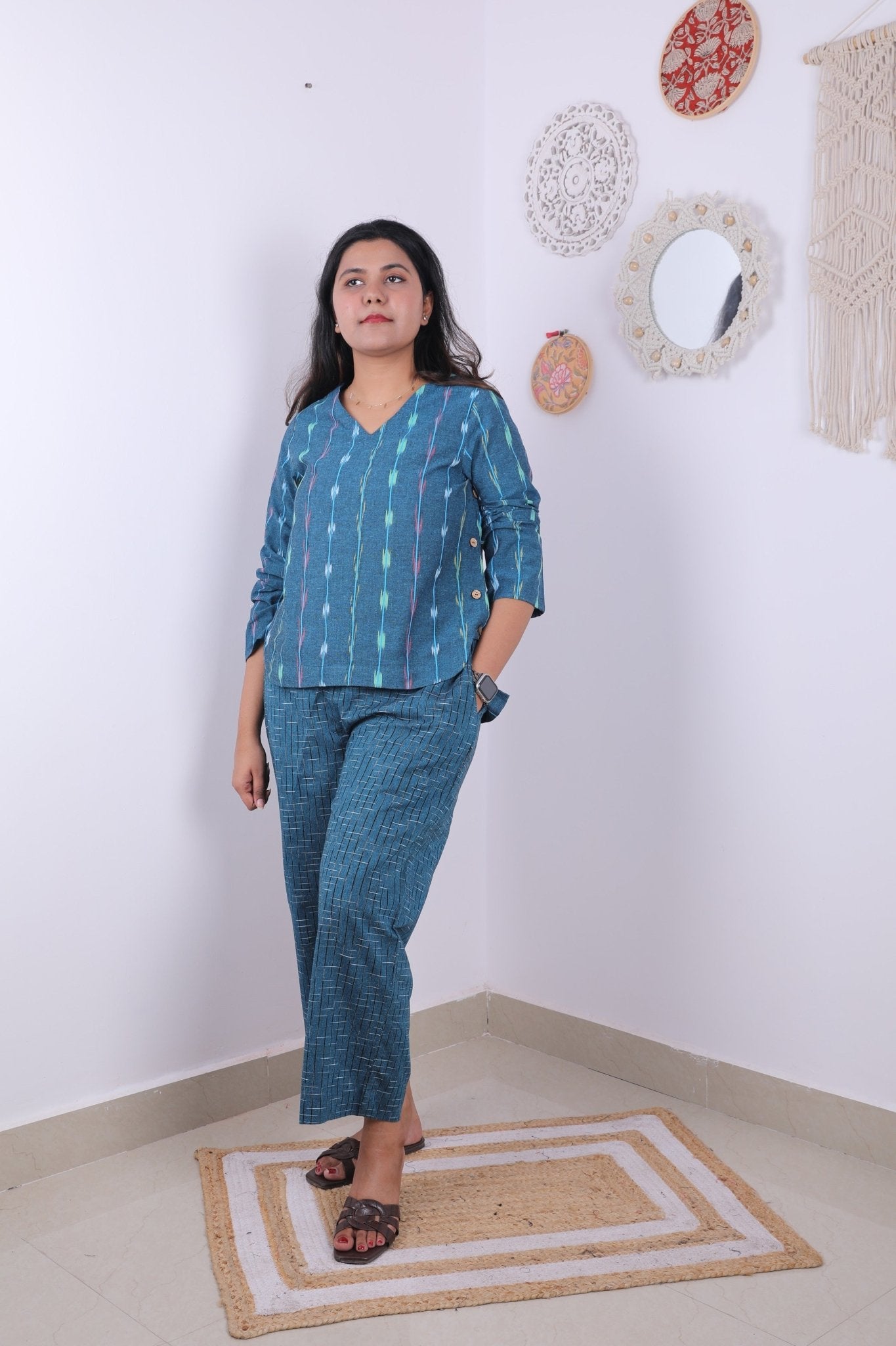 Chill pill ikat co - ord set - Aamvi