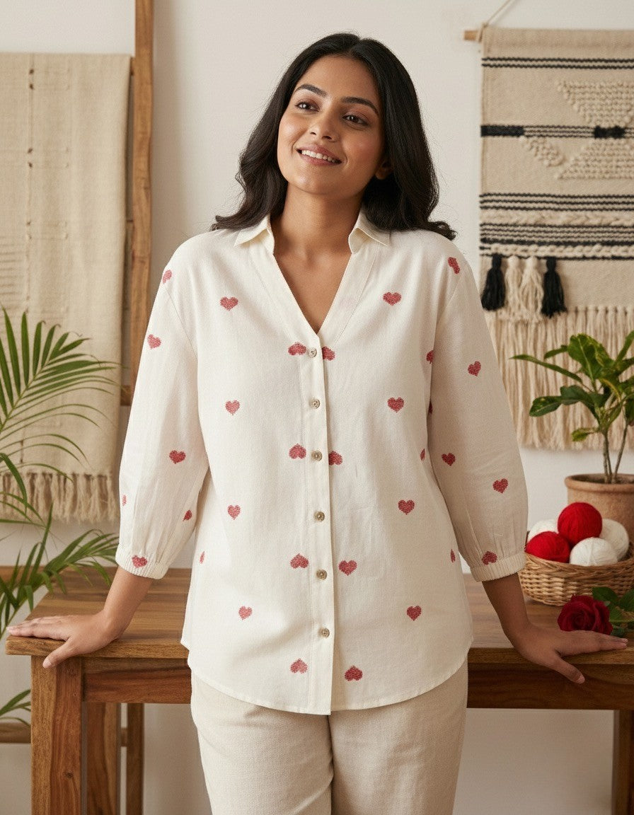 Dilruba pure cotton chill pill shirt