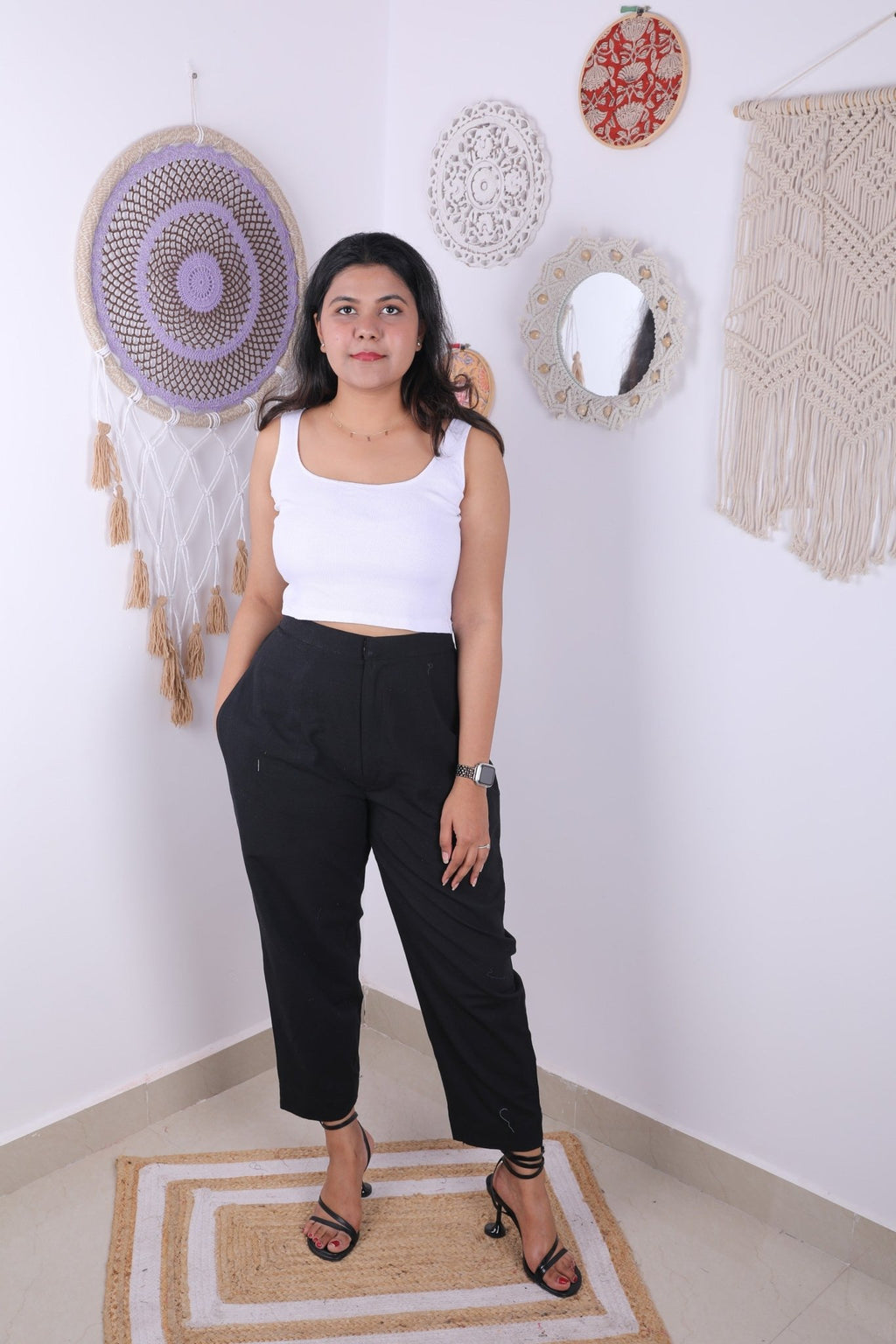 Hustler pants 2.0 Black - Aamvi