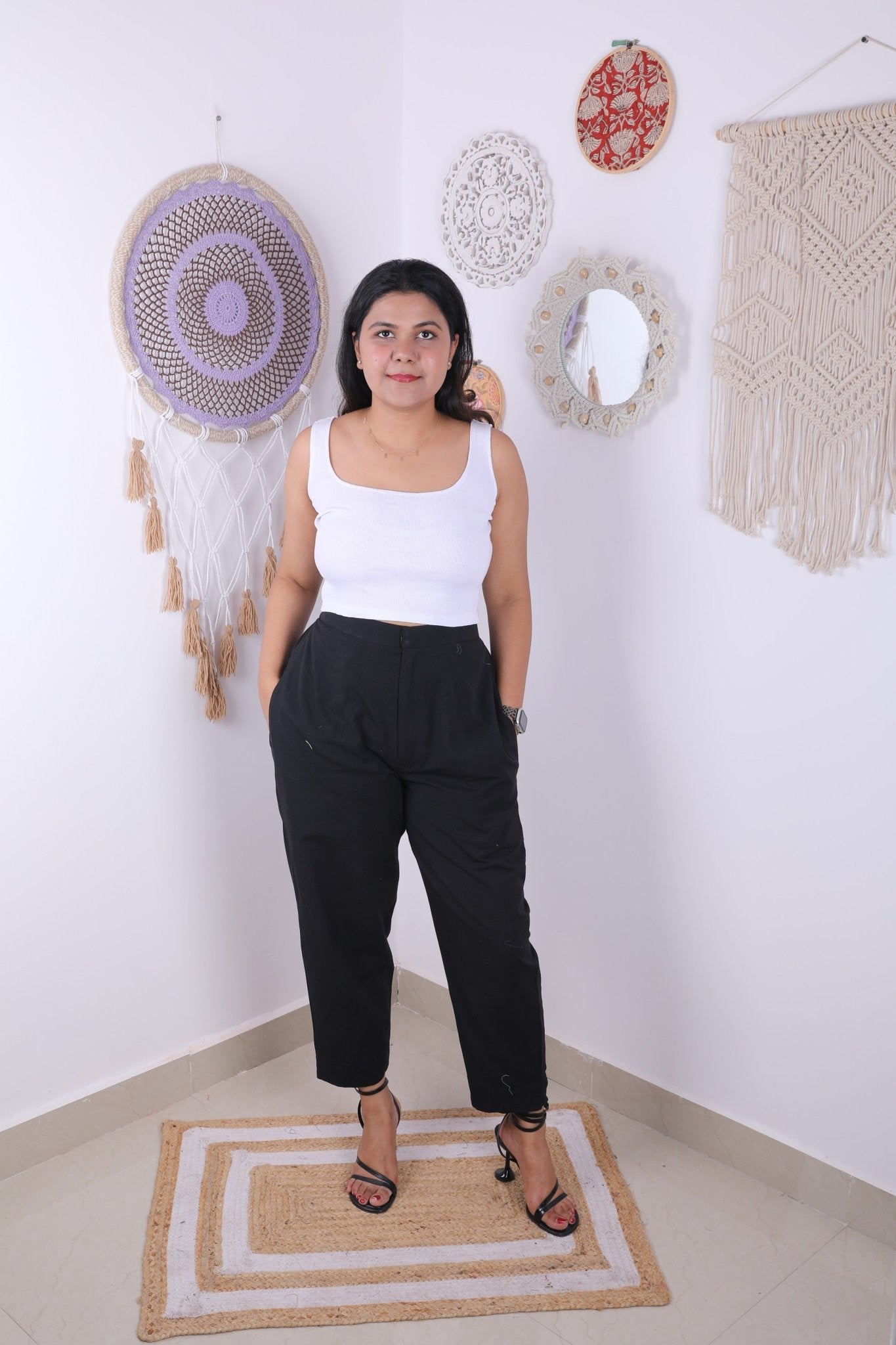 Hustler pants 2.0 Black - Aamvi